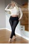 Denim Pants Recovery Full Lycra Elastic Waist High Waist Large / Small Size jeans/leggings pants - 4
