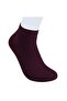 Vegan And Organic Bamboo Booties Claret Red Socks