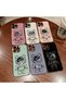 Apple iPhone 14 Pro Max Compatible Liquid Liquid Glitter Starry Teddy Bear Astronaut Stand Case - 2