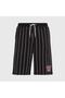 Tommy Jeans Ovz Pinstripe Men's Black Shorts - 3