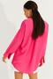 Women's Fuchsia Sequined Shirt FRA310 - 2