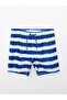 LCW Kids Striped Quick Dry Boy's Swim Shorts