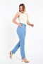Blue Fabric Trousers - 3