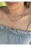 Women's necklace with sand bead eyes - 3