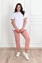 Women's Large Size Back Detailed Tracksuit Set 3804-23 - 5