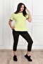 Women's Large Size Back Detailed Tracksuit Set 3804-23 - 4
