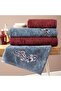 Troya Elegans Bamboo Family Set of 6 Blue Claret Red - 2