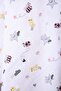 Muslin Cover 85x90cm Ladybug Pattern Organic Gift Breastfeeding Bottom Opening Newborn Stroller Cover - 2