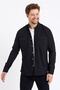 Men's Black Double Pocket Snap Button Slim Fit Denim Shirt-tcktgmlkr01s