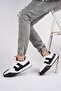 Unisex Orthopedic Sneaker Sports Shoes White Black - 5