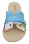 Women's Vegan Leather Multicolored Slippers - Burano Island Design - 5