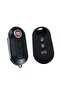 DOBLO FIAT SILICONE KEY CASE أسود - 2