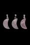 Moon Pink Quartz Stone Necklace - 2