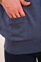Woolen Men's Knitwear Vest - Aviator Blue - 8