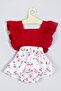 Bandana Frilly Cherry Salopette Jumpsuit 003 - 2
