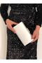 Satin Mother of Pearl Evening Dress Bag - 2