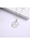 Triquetra Scandinavian Celtic Trinity Runic Symbol Trinity Women's Steel Necklace - 4