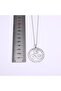Triquetra Scandinavian Celtic Trinity Runic Symbol Trinity Women's Steel Necklace - 6