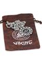 Nordic Yggdrasil Scandinavian 316L Steel Men's Necklace with Tree of Life Runic Symbol - 6