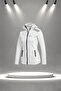 Plus Size Women's White Supra Combed Cotton Breathable Fabric Stylish Tracksuit Set (4Xl-10Xl) - 2