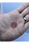 Natural Strawberry Quartz Heart and Nail Model Necklace - 2