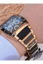 A141131 Steel Cord Ion Plated Case 3 Atm Water Resistant Men Wrist Watch - 2