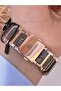 A141132 Steel Cord Ion Plated Case 3 Atm Water Resistant Men Wrist Watch - 5