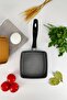 Aluminum Cast Mini Square Pan Gray - Mnb05531 C1-1-154 - 2