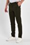 Men's Khaki Chino Pants Slim Fit Cotton Dobby Narrow Leg - 2