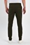 Men's Khaki Chino Pants Slim Fit Cotton Dobby Narrow Leg - 5