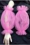 Beste Tulle Bridal Evening Dress Sleeve Candy Pink - 3