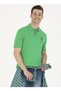 US Polo Assn.Men's Green Polo Neck T-Shirt - JAMA