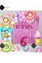 6-Letter Ice Cream Birthday Party Set Decoration to Cool Down Your Birthday in Summer Heat