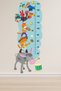 Bremen Town Musicians Height Measurer Sticker Children's Baby Room Height Measurement Ruler - 2