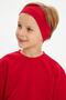Boy's 100% Cotton Combed Oversize Red T-Shirt Soft Bandana TWO SET Trend Series1