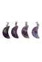Moon Amethyst Stone Necklace - 2