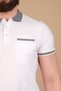 Men's Oxford Pike Flato Pocket Collar Detailed T-shirt - 5