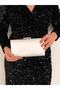Satin Mother of Pearl Evening Dress Bag - 4