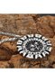Nordic Yggdrasil Scandinavian 316L Steel Men's Necklace with Tree of Life Runic Symbol - 3