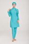 Lycra Fully Covered Hijab Swimsuit Ramira 4105 Mint Remsa Swimsuit - 3