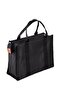 Black Mother Baby Care Bag with Side Hanger - 2
