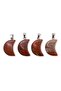 Moon Red Jasper Stone Necklace - 2