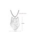 Wolf Fenrir Norse Odin Nordic 316L Steel Men's Necklace - 5
