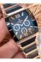 A141131 Steel Cord Ion Plated Case 3 Atm Water Resistant Men Wrist Watch - 3