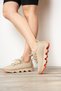 Daily Women's Sneaker Sports Shoes Lace-Up Knitwear Serrated Thick Sole Light Comfortable 300 - 2