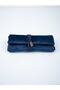 Jewelry Organizer Foldable Roll Jewelry Case Travel Case (Blue) - 5