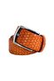 SPECIAL PRODUCTION SEAMLESS PATTERNED LEATHER BELT - 3