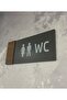 Wooden Series Wc Direction Sign - 3