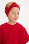 Boy's 100% Cotton Combed Oversize Red T-Shirt Soft Bandana TWO SET Trend Series1 - 3