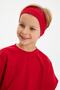 Boy's 100% Cotton Combed Oversize Red T-Shirt Soft Bandana TWO SET Trend Series1 - 4